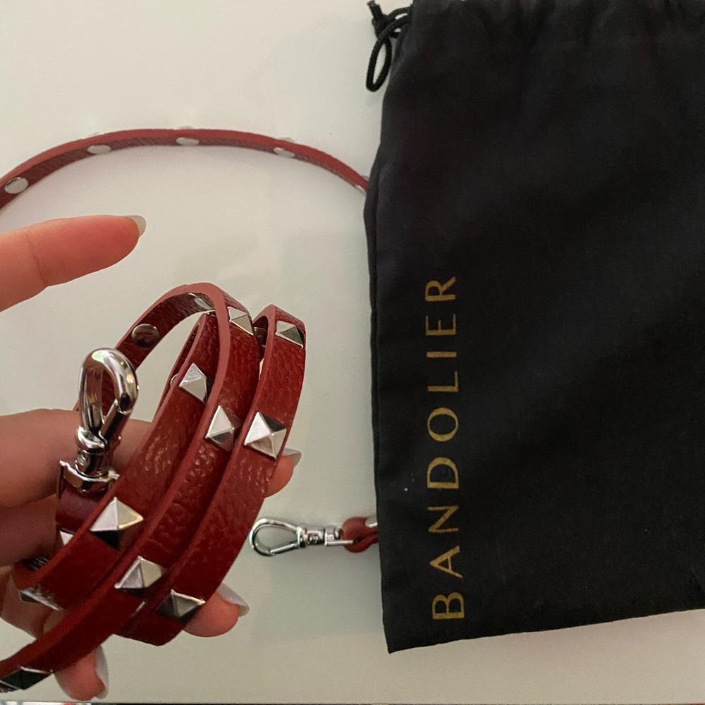 Red Bandolier strap
